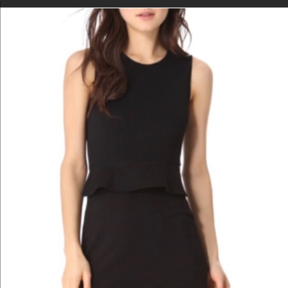 Theory Dellera Black Stretch Knit Sheath Dress - Picture 2 of 8
